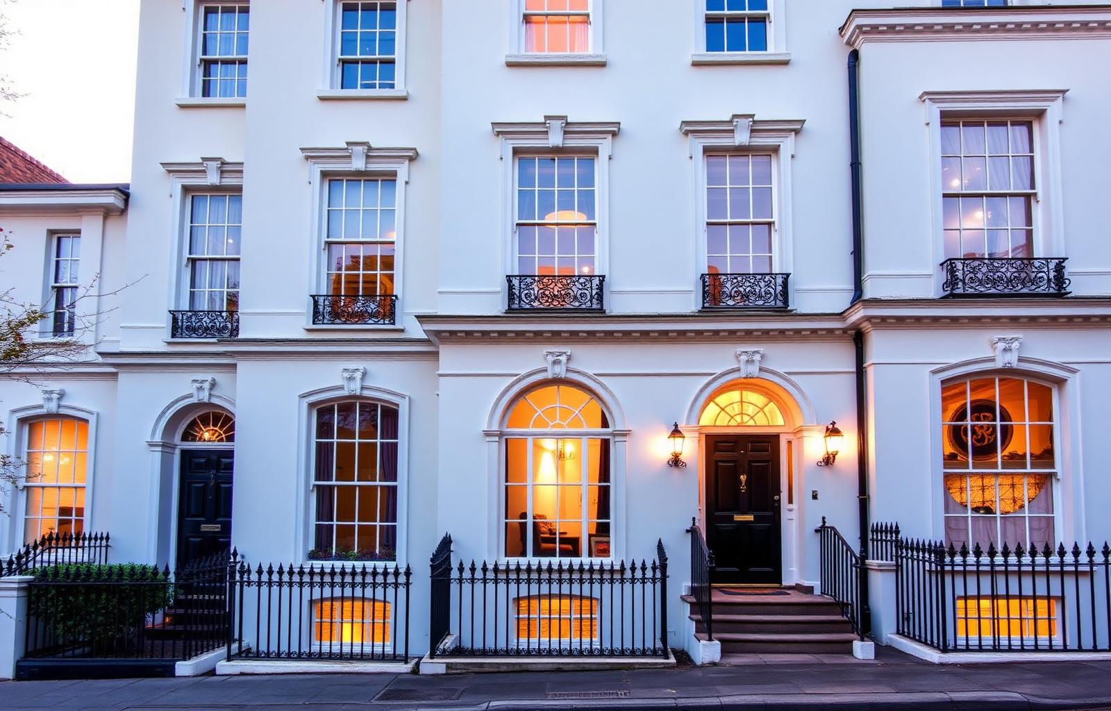 Restored Georgian townhouse